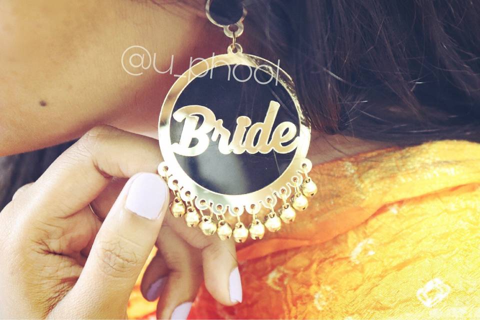 Bride earring