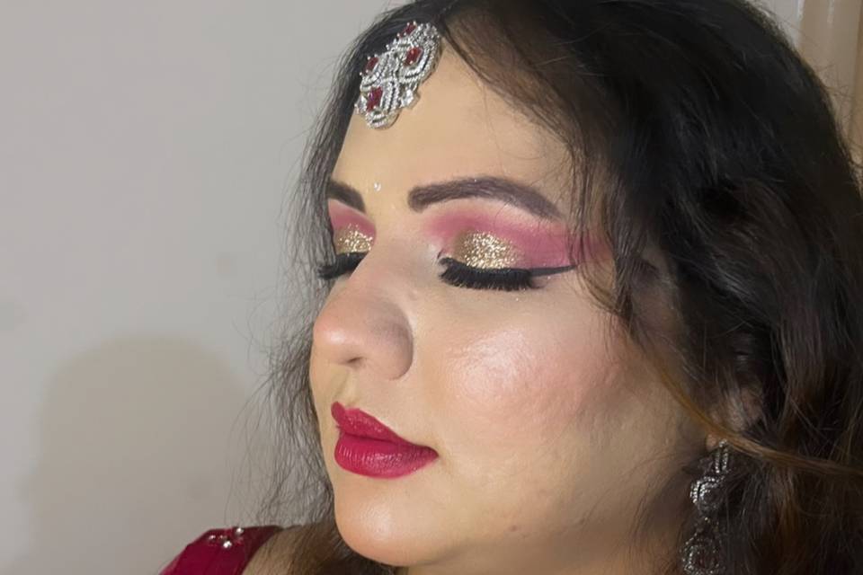 Bridal makeup