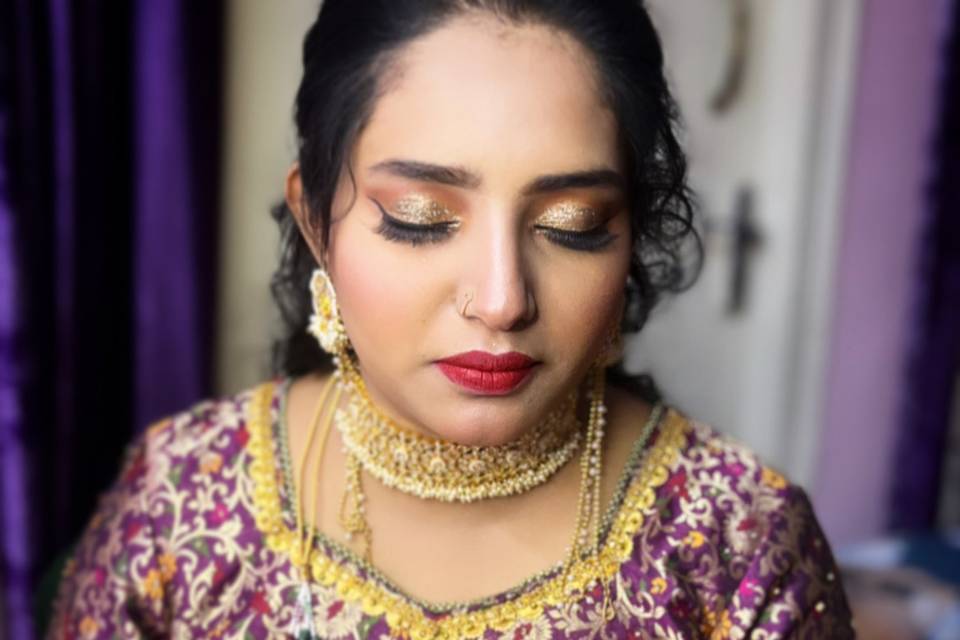 Bridal makeup