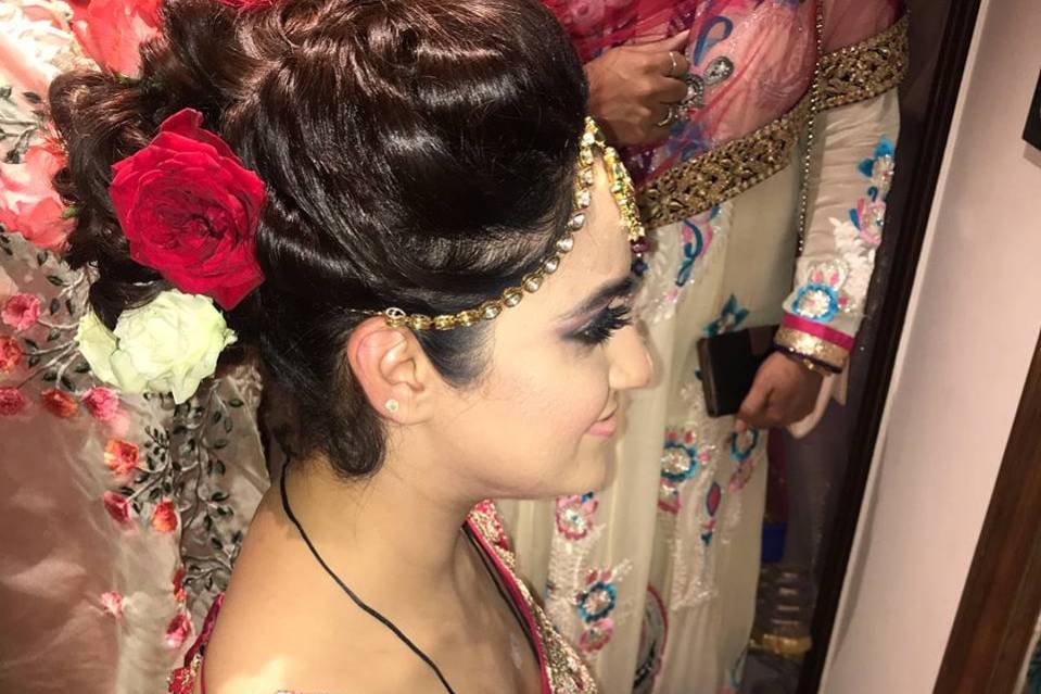 Bridal makeup