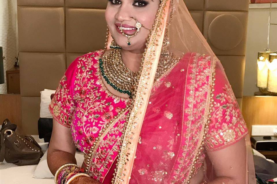 Bridal makeup