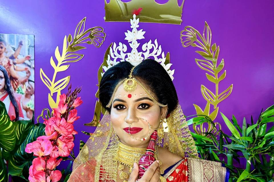 Bengali bridal makeup