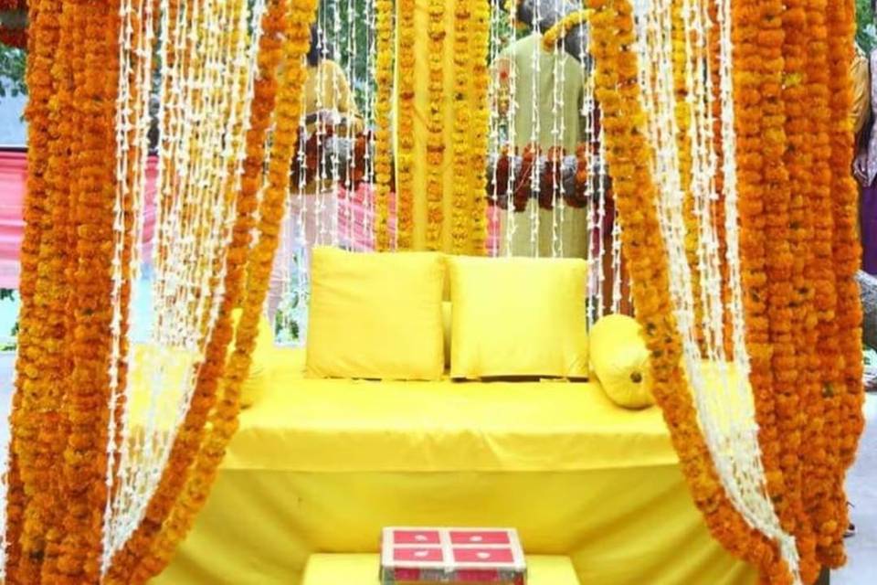 Haldi decor