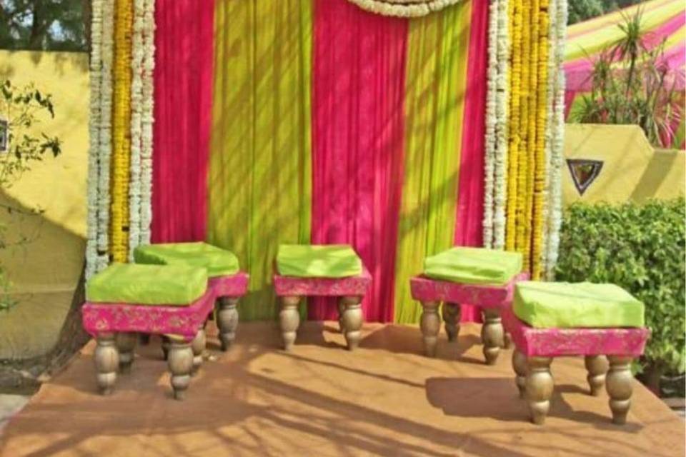 Haldi decor
