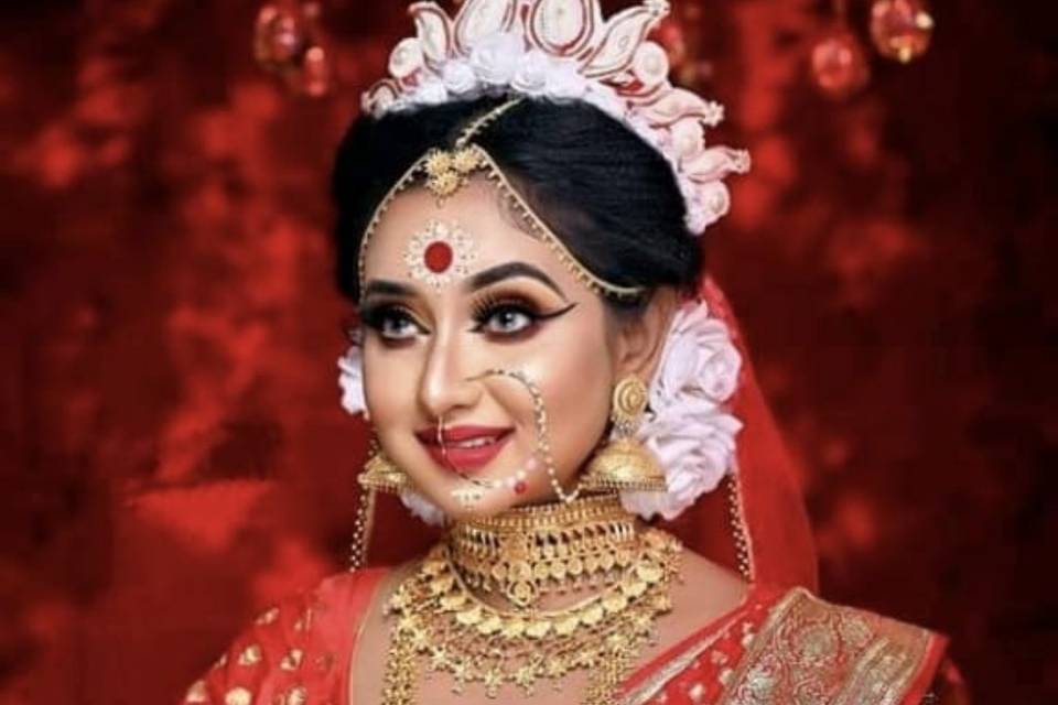 Bengali Bridal look