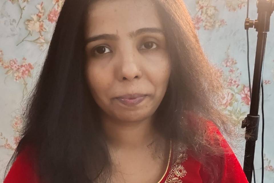 Punjabi bride before makeup
