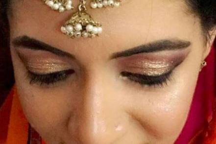 Bridal makeup