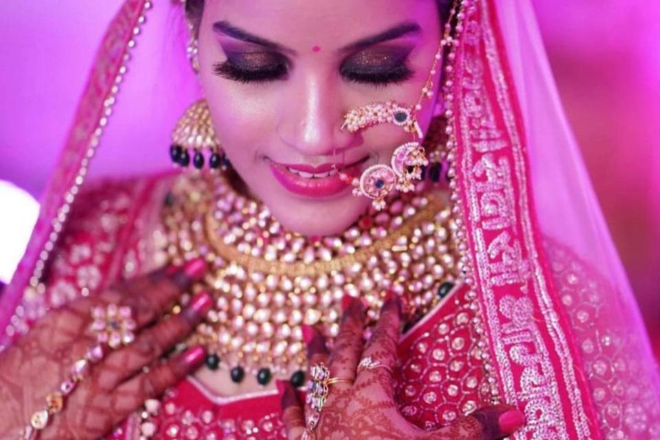 Bridal makeup