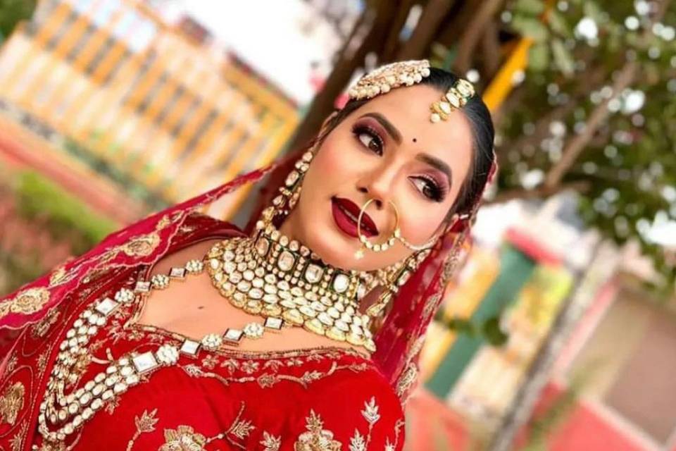 Bridal makeup