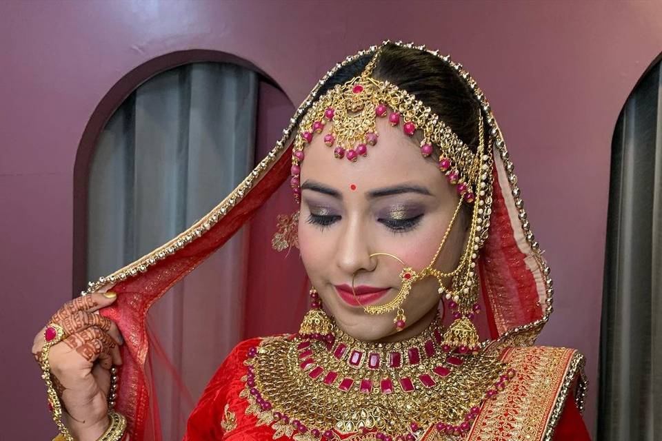 Bridal makeup