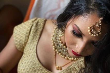 Bridal makeup