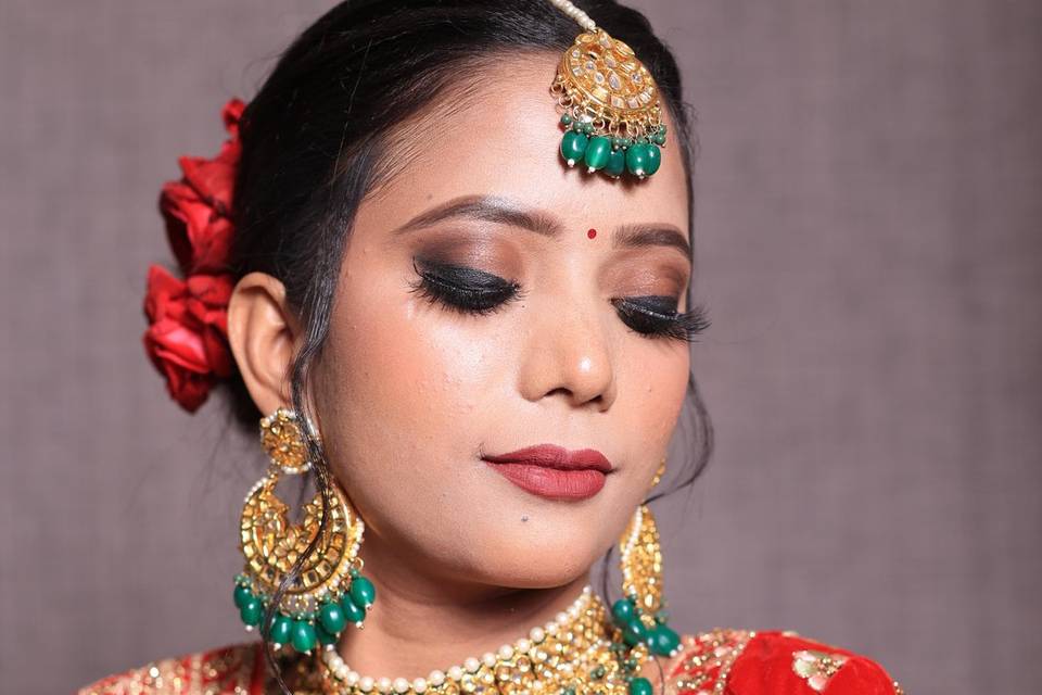 Bridal makeup