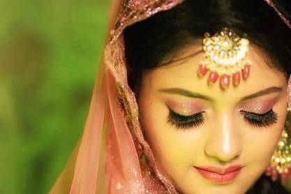 Bridal makeup