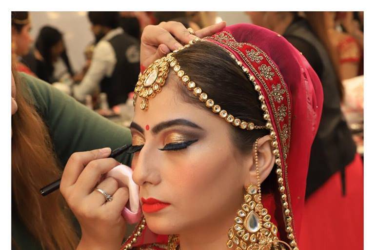 Bridal makeup