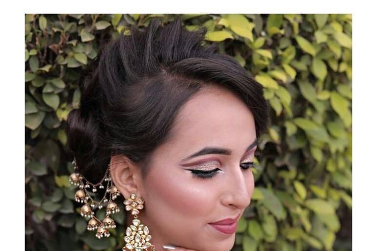 Bridal makeup