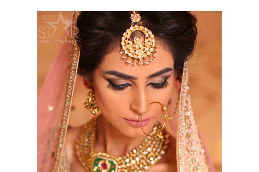 Bridal makeup