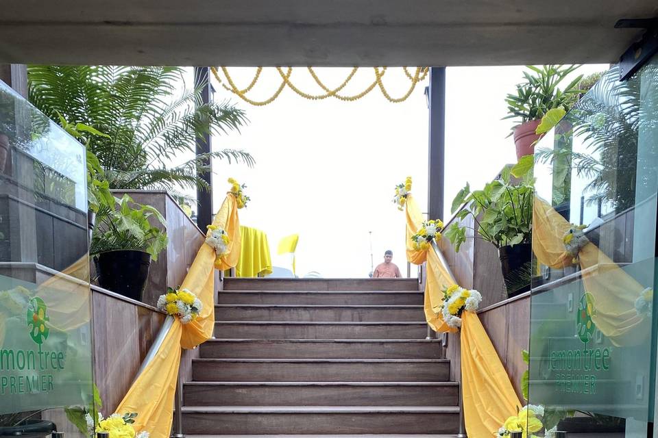 Haldi Ceremony Entry