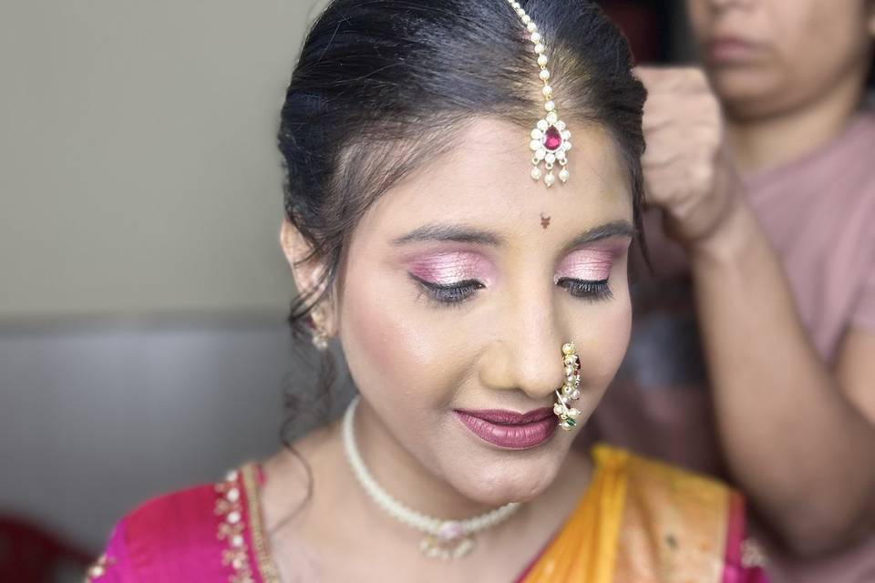 Maharashtrian bridal look