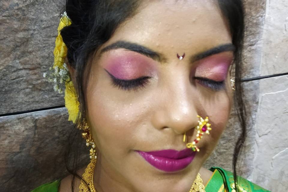 Basic bridal makeup