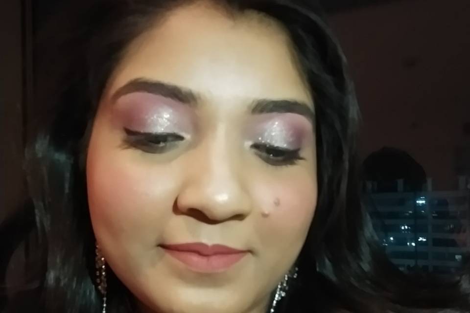 Sangeet makeup look