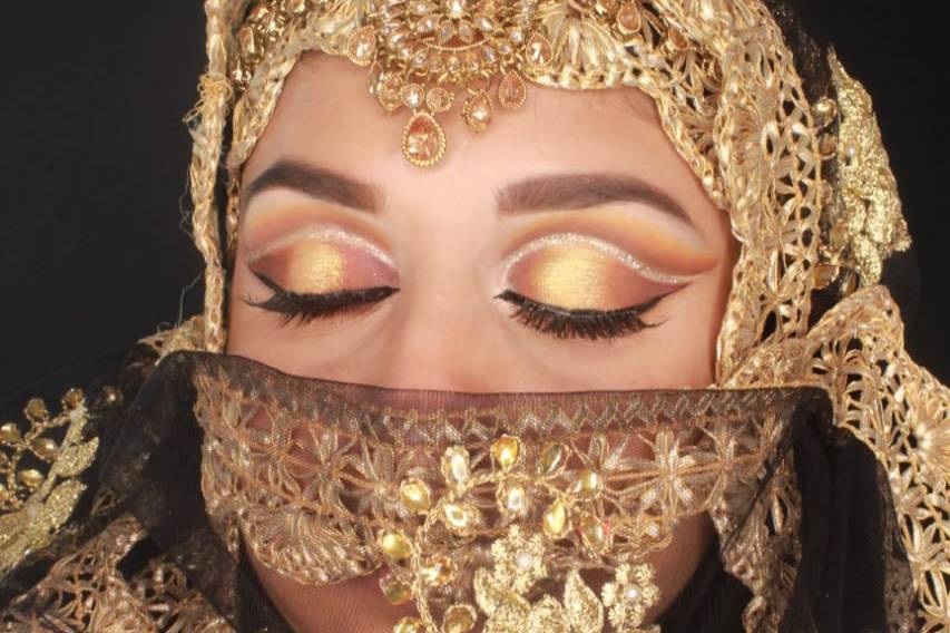 Bridal makeup