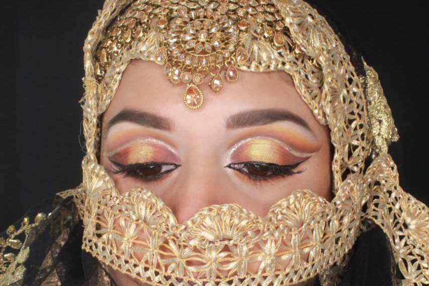 Bridal makeup