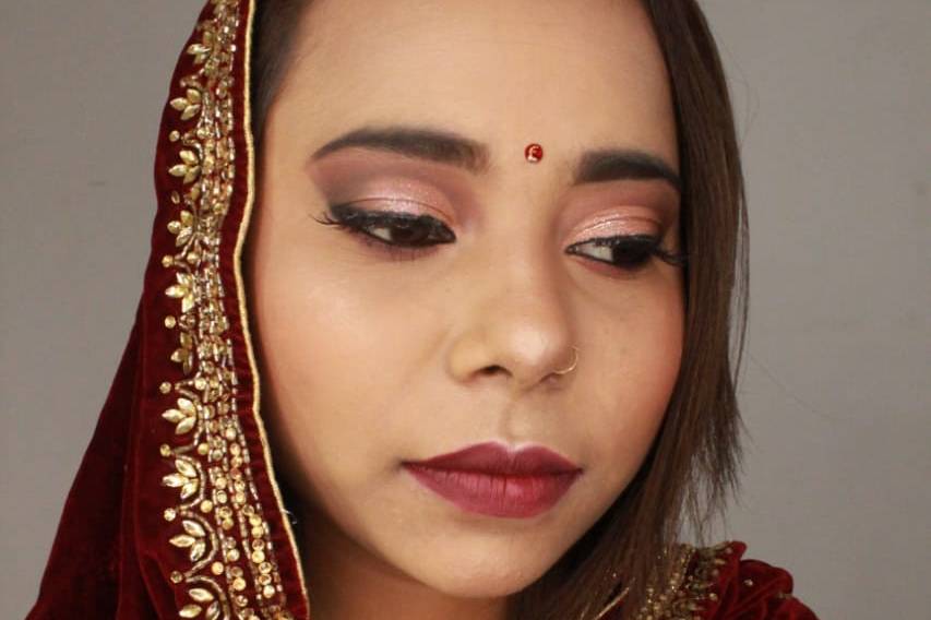 Bridal makeup