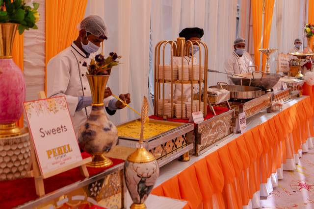 Catering setup