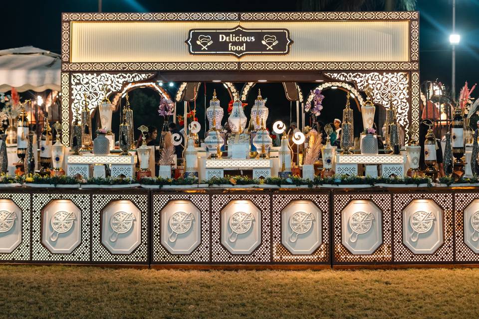 Catering setup
