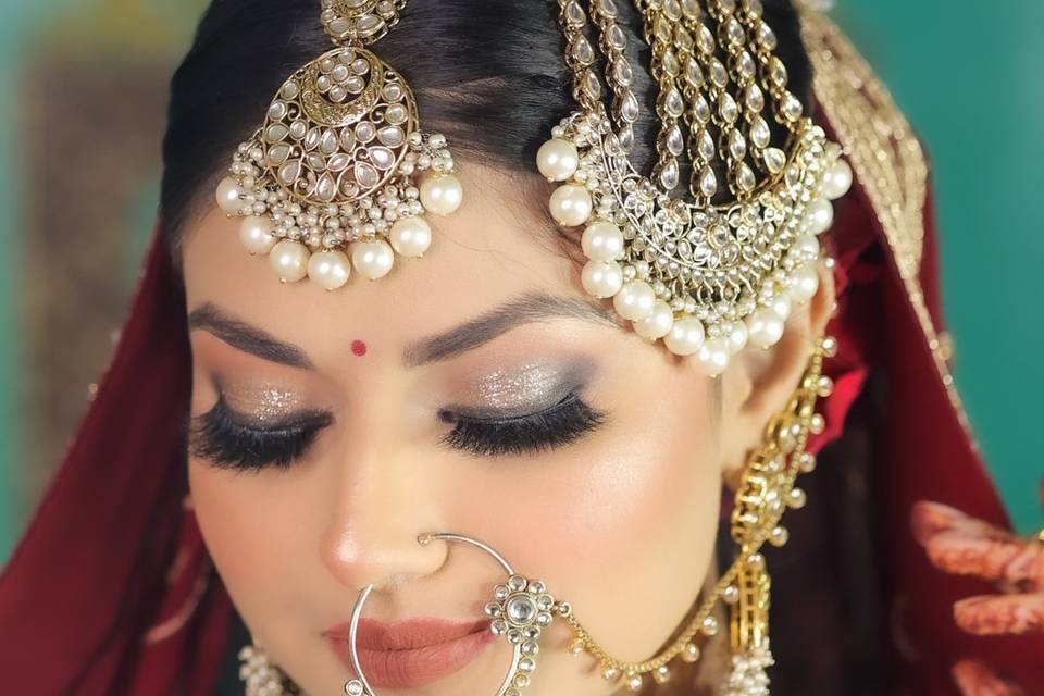 Bridal makeup