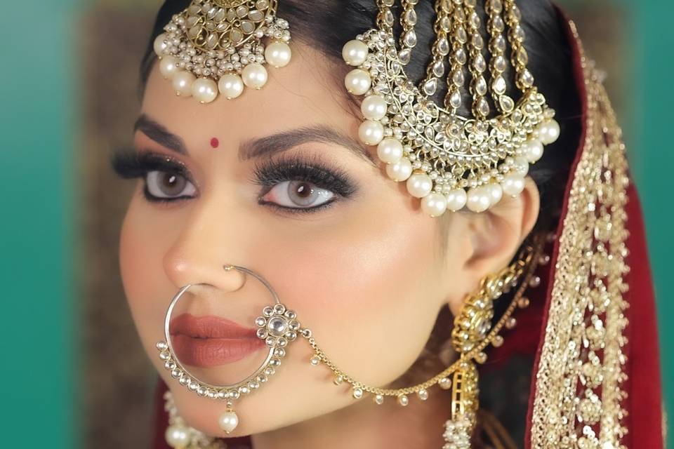 Bridal makeup