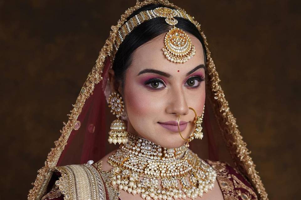 Bridal makeup