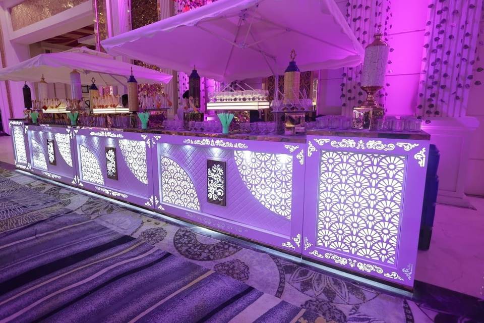 Catering setup