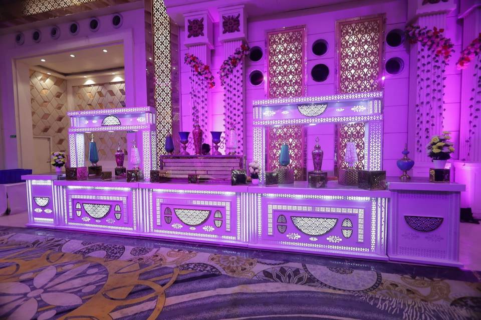 Catering setup