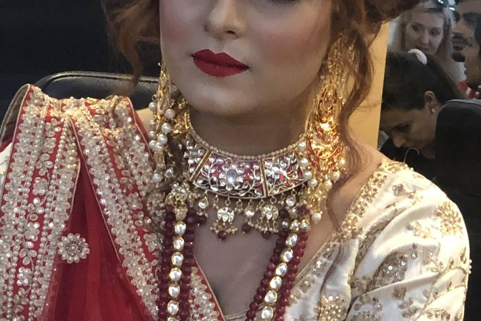 Bridal makeup