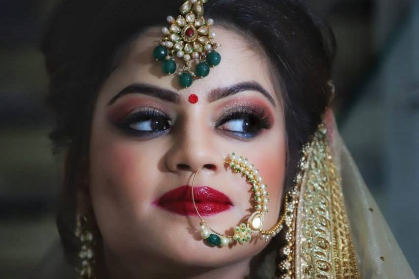 Bridal makeup