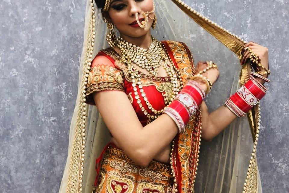 Bridal makeup