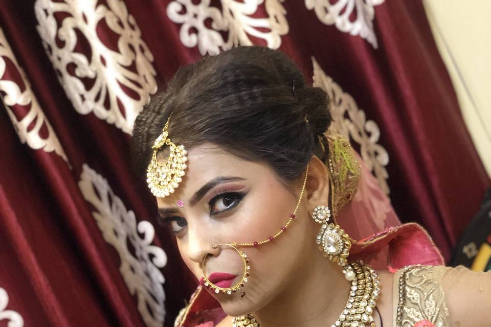 Bridal makeup