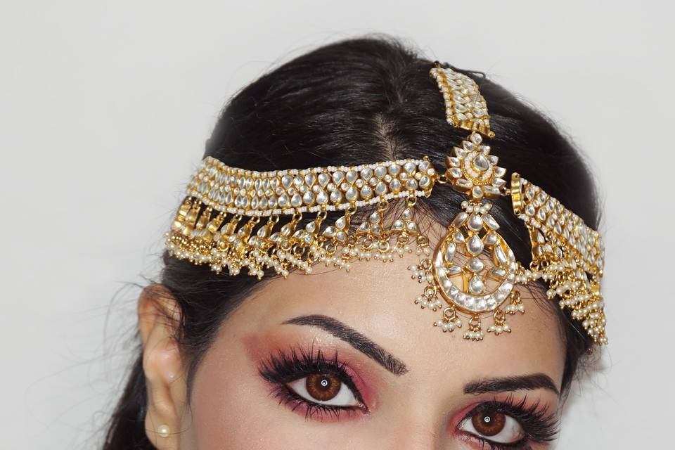 Bridal makeup