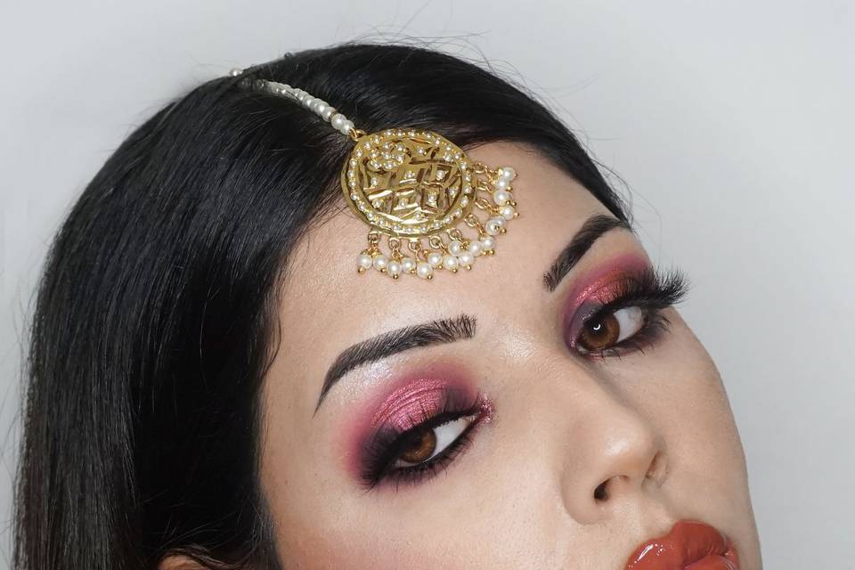 Bridal makeup