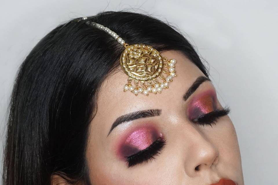 Bridal makeup