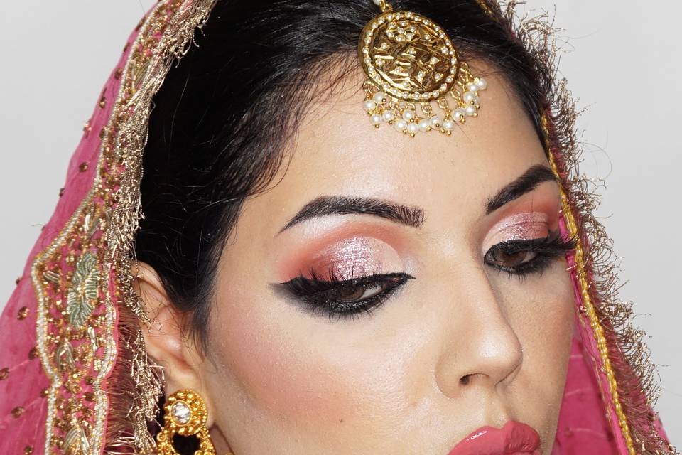 Bridal makeup