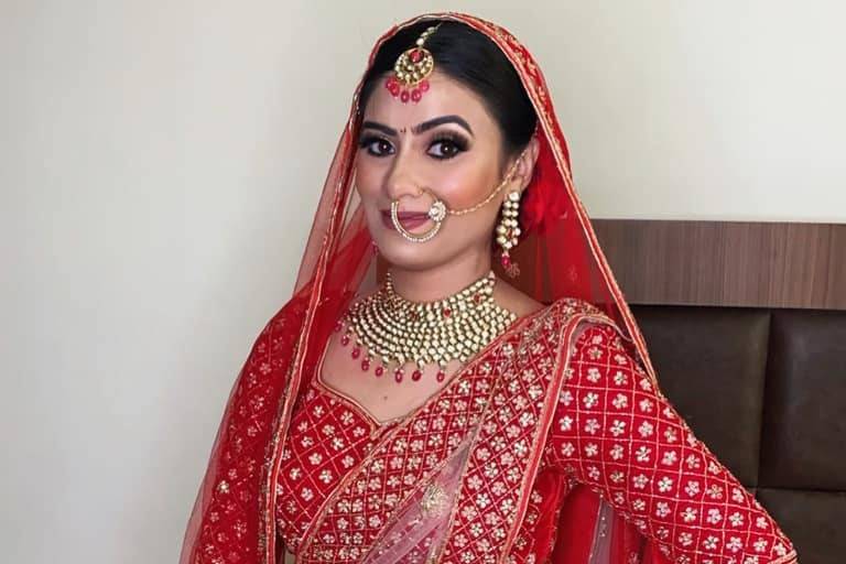 Bridal makeup