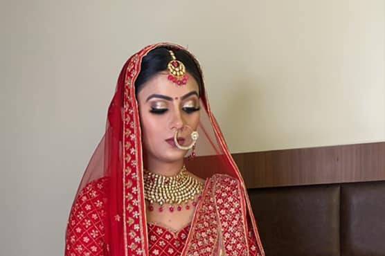 Bridal makeup