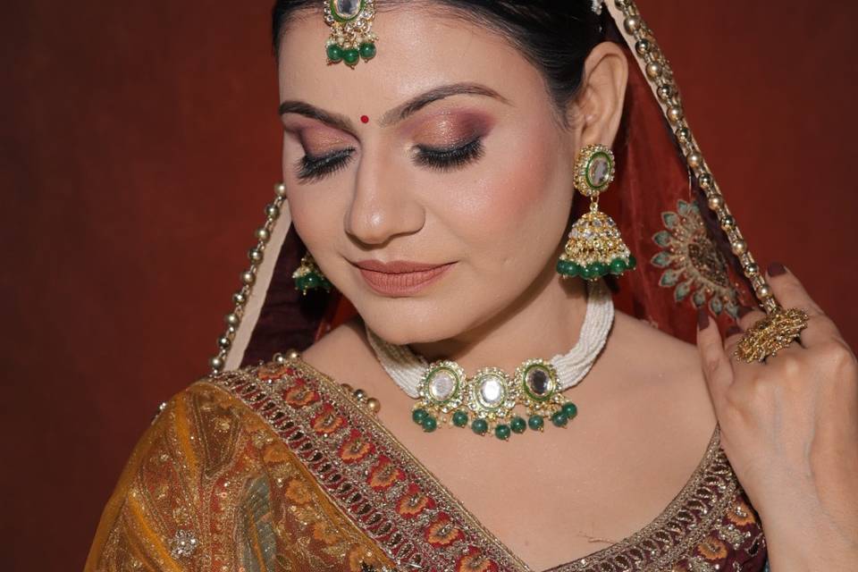 Bridal makeup