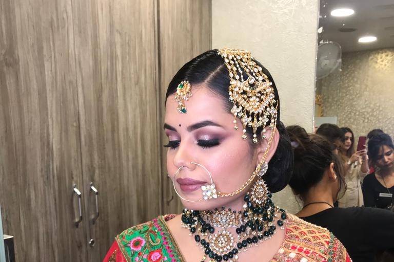 Bridal makeup