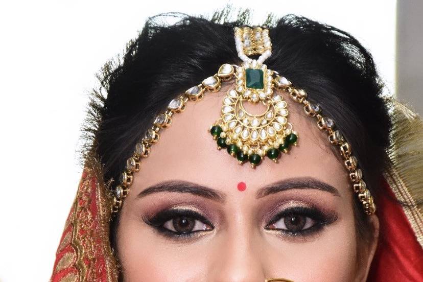 Bridal makeup