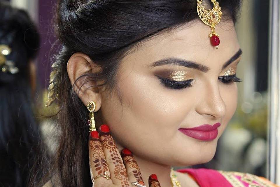 Bridal makeup