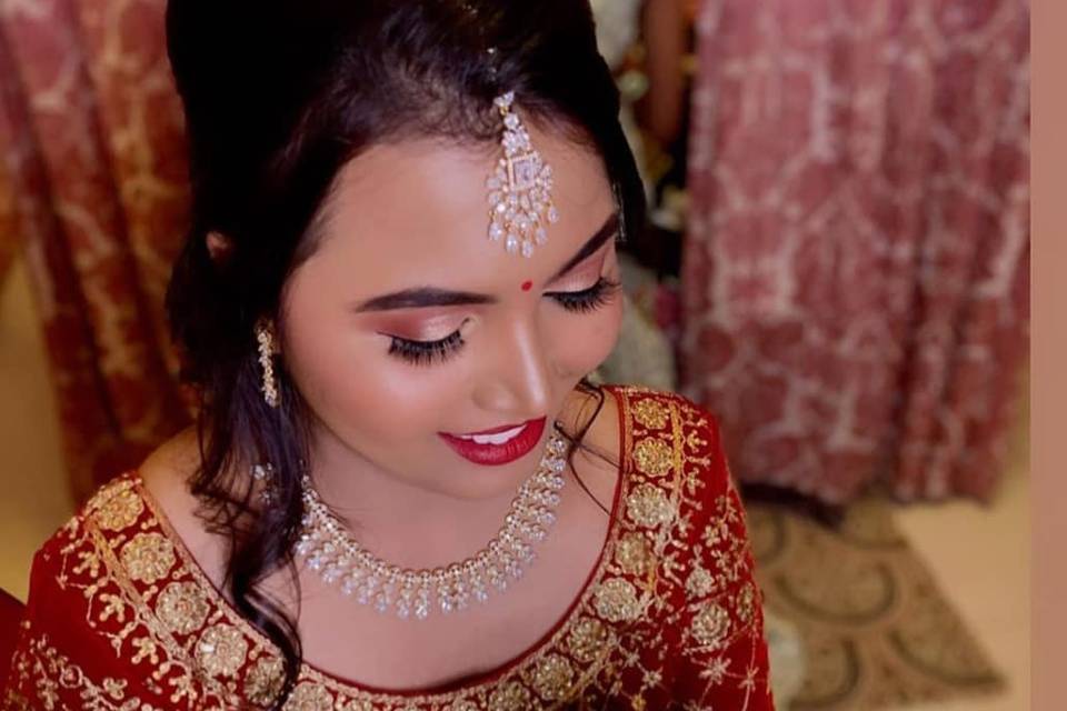 Bridal makeup