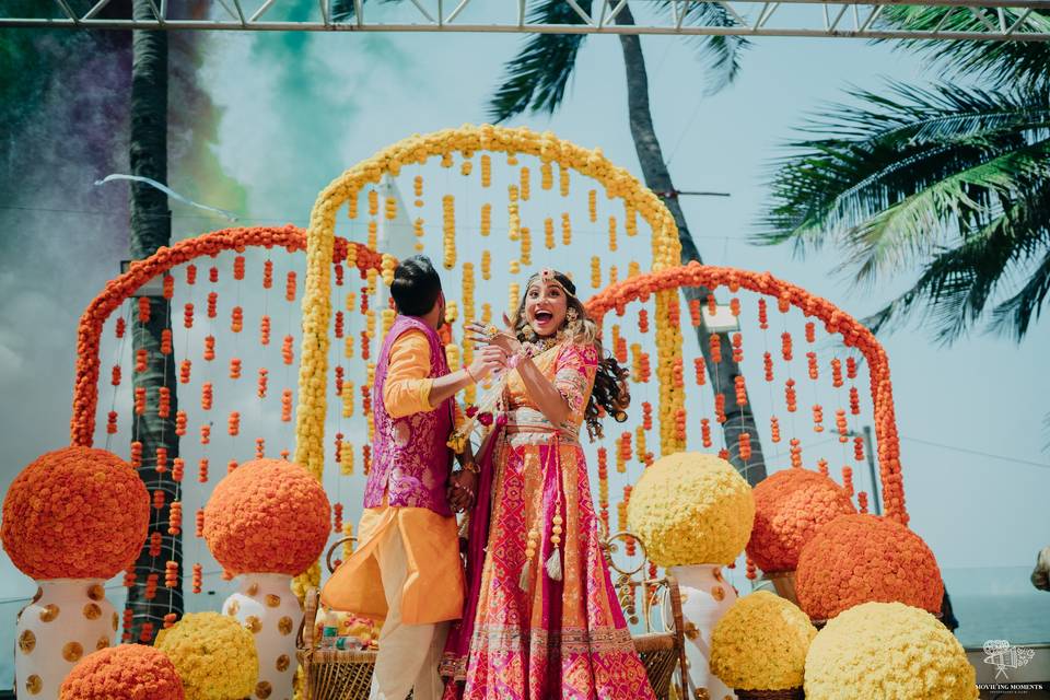 Gunjan & Bhushan Haldi